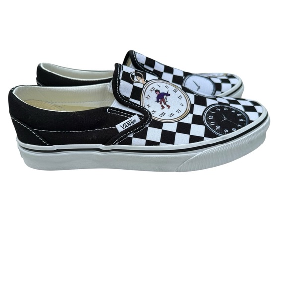 VANS‎ x Karl Jacobs Slip-On Skate Shoe 5/M 6.5/W Time Traveler Tales Graphic NEW - Picture 2 of 6